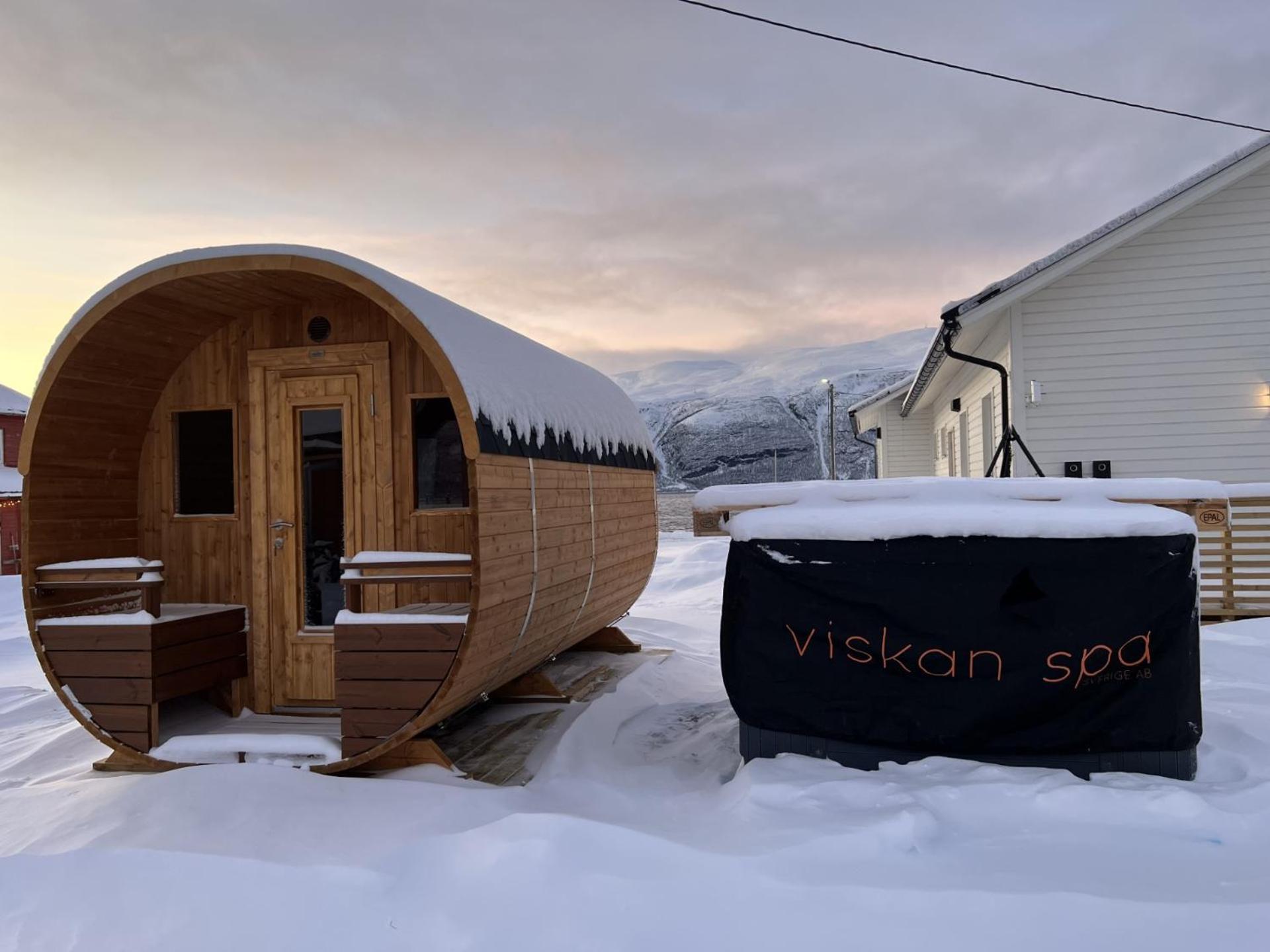 Alpan Apartments, Lyngenfjord Olderdalen Exterior foto